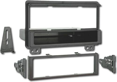 Angle. Metra - Dash Kit for Select 2001-2006 Ford Lincoln Mustang Explorer Expedition Navigator - Black.