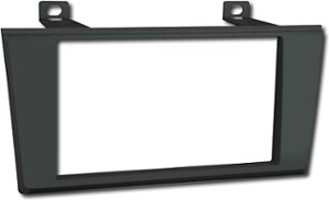 Metra - DIN Installation Kit for Select Vehicles - Black - Angle_Zoom
