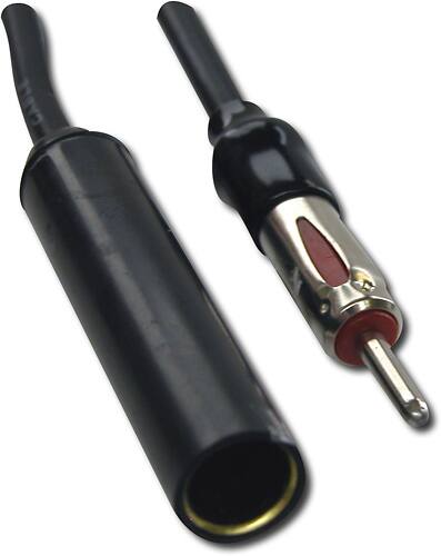 Angle. Metra - Universal Antenna Extension Cable - Black.