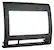 Front. Metra - Dash Kit for Select 2005-2011 Toyota Tacoma DIN - Textured Black.