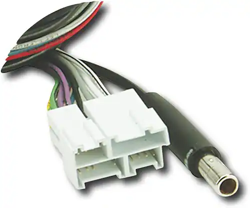 Front. Metra - Radio Harness for Select 1990-1996 Chevrolet Corvette DeVille Eldorado Fleetwood - Multi.
