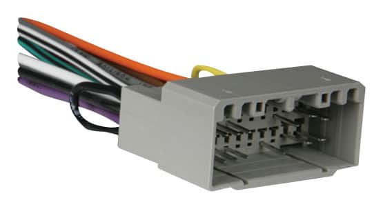 Front. Metra - Radio Harness for Select 2001-2010 Jeep Dodge Wrangler Ram Grand Cherokee Liberty Durango - Multi.