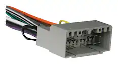 Front. Metra - Radio Harness for Select 2001-2010 Jeep Dodge Wrangler Ram Grand Cherokee Liberty Durango - Multi.