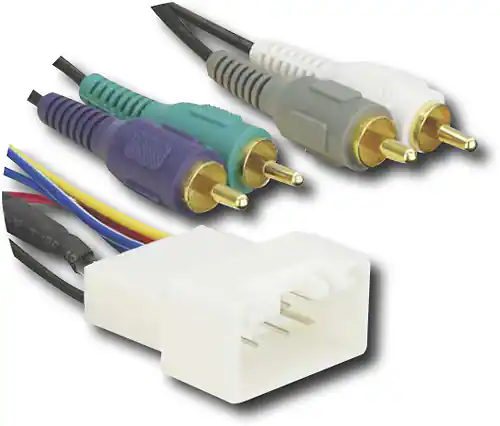 Angle. Metra - Radio Harness for Select 1999-2007 Toyota Camry 4Runner Tundra Highlander Sienna Sequoia - Multi.