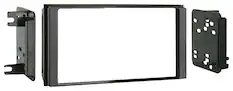 Front. Metra - Dash Kit for Select 2008-2014 Subaru DDIN - Black.