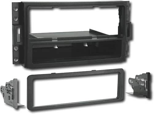 Angle. Metra - Dash Kit for Select 2005-2013 Chevrolet Buick Pontiac Hummer Saturn DIN - Black.