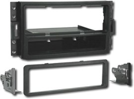 Metra - Installation Kit for Select 2005 - 2008 GM Vehicles - Black - Angle_Zoom