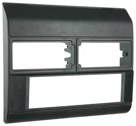 Front. Metra - Dash Kit for Select 1988-2002 Chevrolet Suburban Pickup Fullsize Blazer DIN - Black.