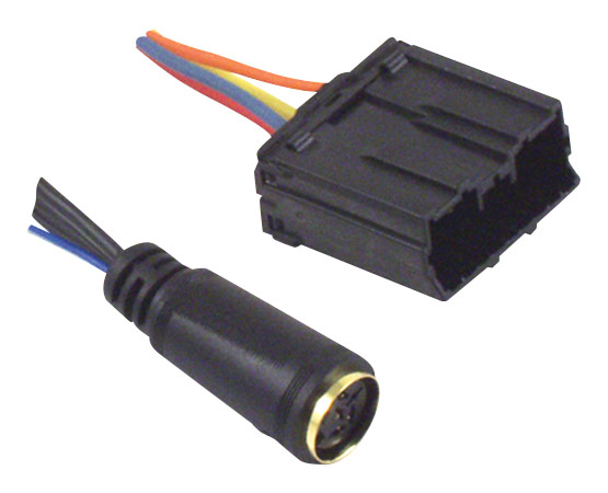 Angle View: Metra - Wiring Harness for Most 1994-2004 GM Vehicles - Black