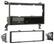 Front. Metra - Dash Kit for Select 2005-2009 Hyundai Tucson DIN - Black.