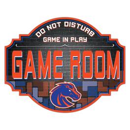 Fan Creations - Boise State Broncos 12'' Game Room Tavern Sign - Multicolor