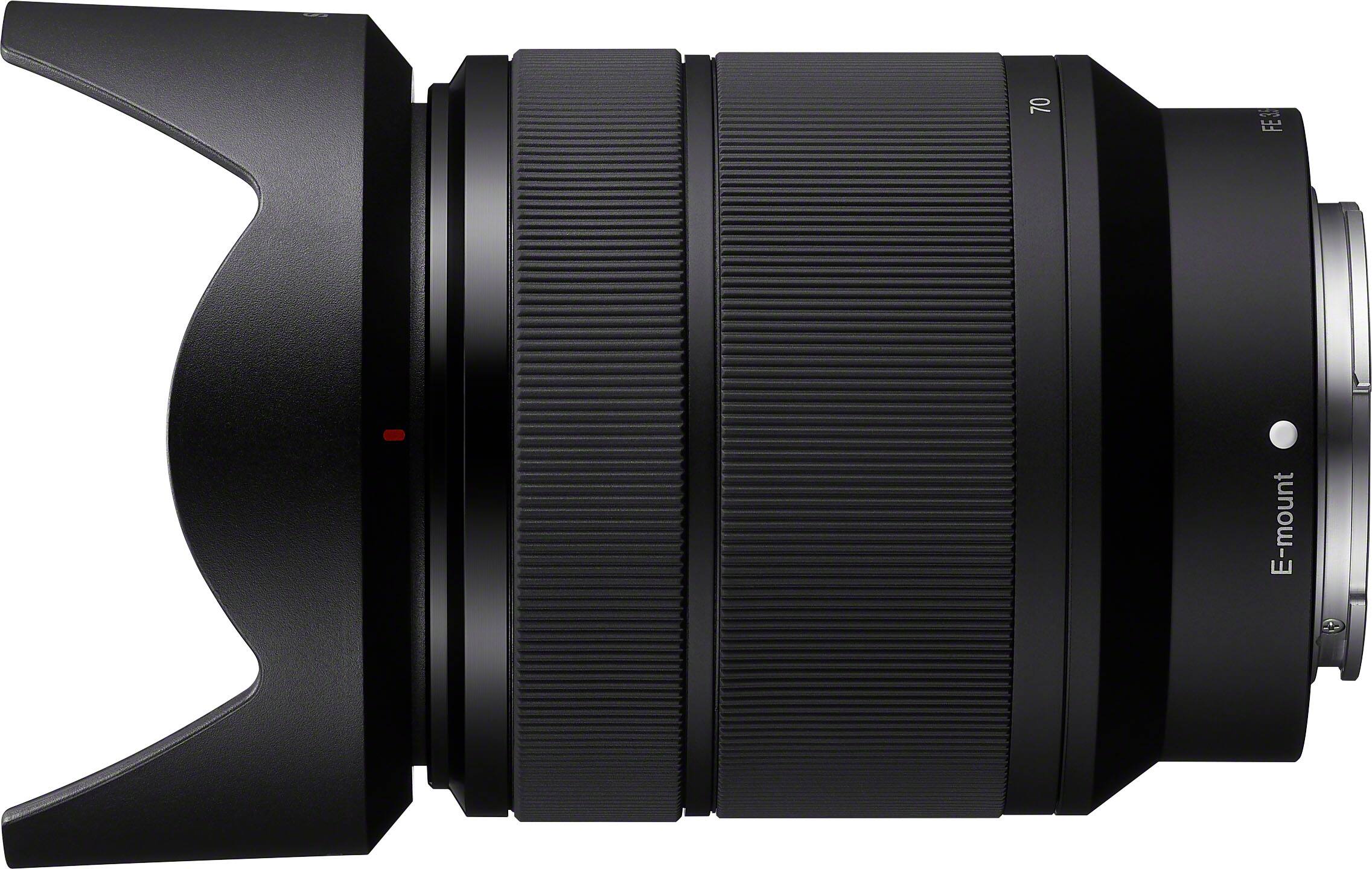 Alt View 4. Sony - Alpha 7 IV Kit with SEL28702 Lens - Black.