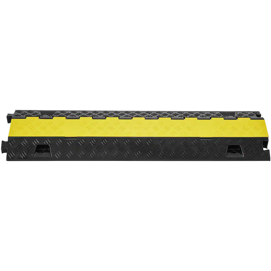 VEVOR Cable Protector Ramp,2 Channel, 22000 lbs/axle Capacity Heavy ...