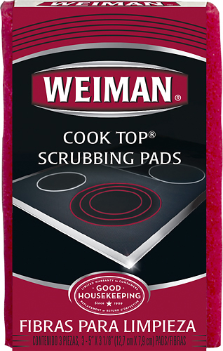 Weiman - Cook Top Scrubbing Pads (3-Pack) - Multi was $2.99 now $1.49 (50.0% off)