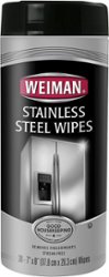 Weiman - Stainless Steel Wipes (30-Pack) - White - Front_Zoom