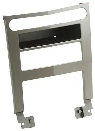 Front. Metra - Dash Kit for Select 2004-2006 Nissan Maxima DIN - Silver.