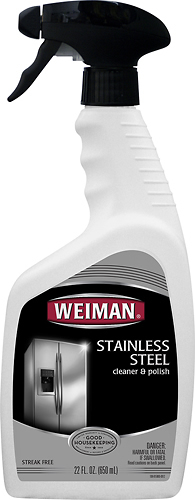 Weiman - 22-Oz. Stainless Steel Cleaner and Polish - Multi was $7.99 now $3.99 (50.0% off)