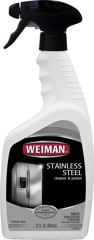 Weiman - 22-Oz. Stainless Steel Cleaner and Polish - Multi