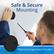 Safe & Secure Mounting Wall-mounting screws included