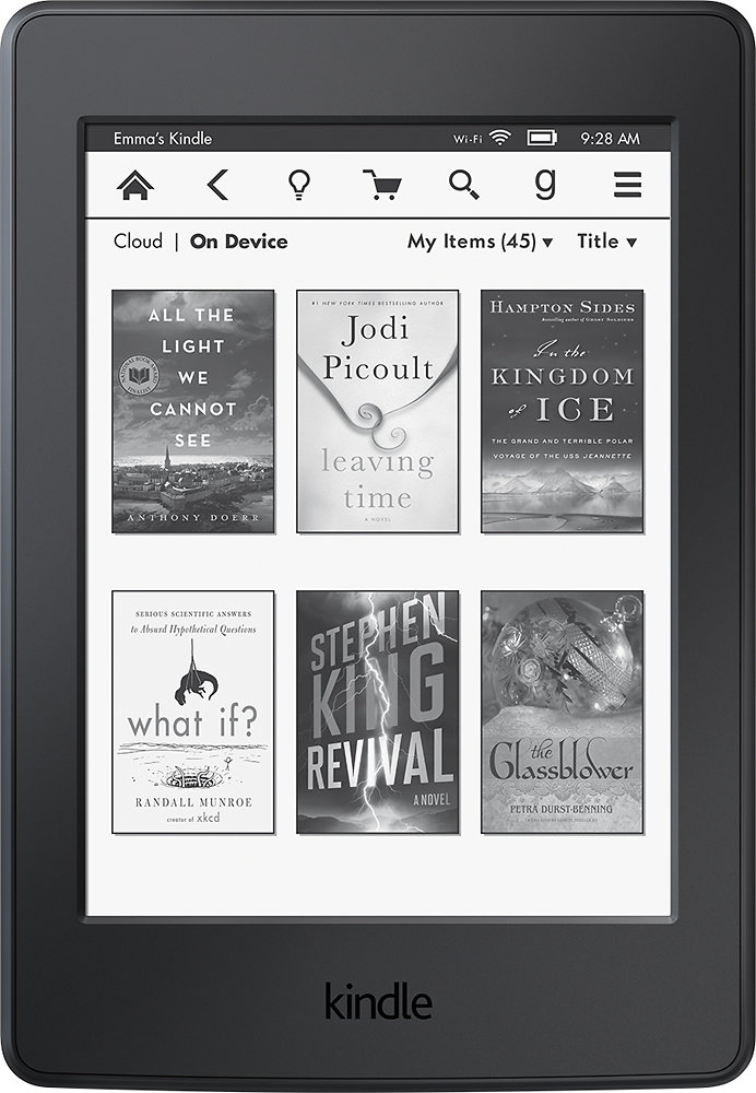 Kindle Paperwhite E-reader (Previous generation – 2015 release) - Black, 6  High-Resolution Display (300 ppi) with Built-in Light, Wi-Fi, Ad-Supported