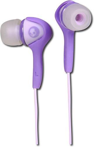 Angle Standard. Skullcandy - Smokin' Buds Stereo Ear Bud Headphones - Purple.