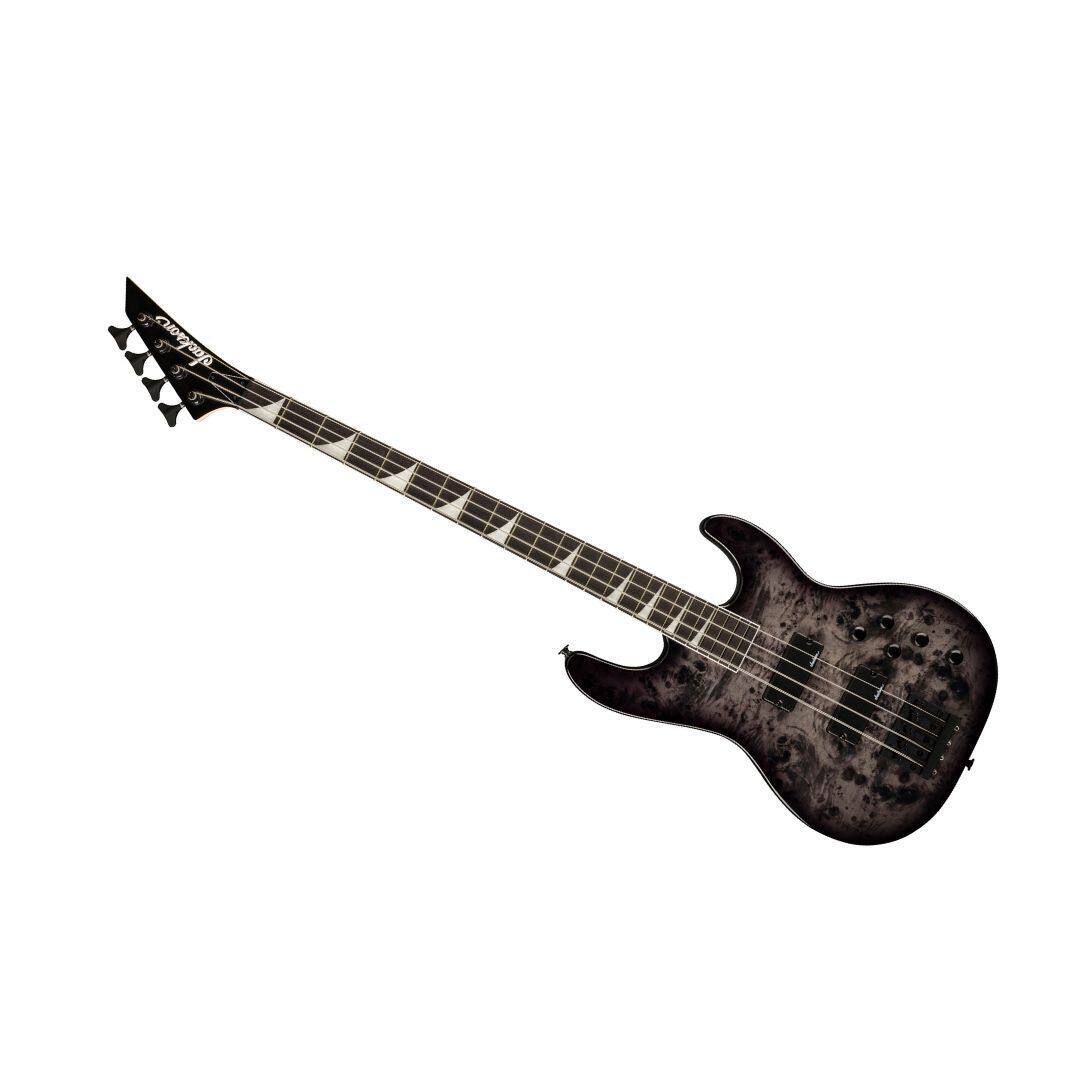 Back. Jackson - Jackson JS Series Concert Bass CB JS3P Bass Guitar - Transparent Black.