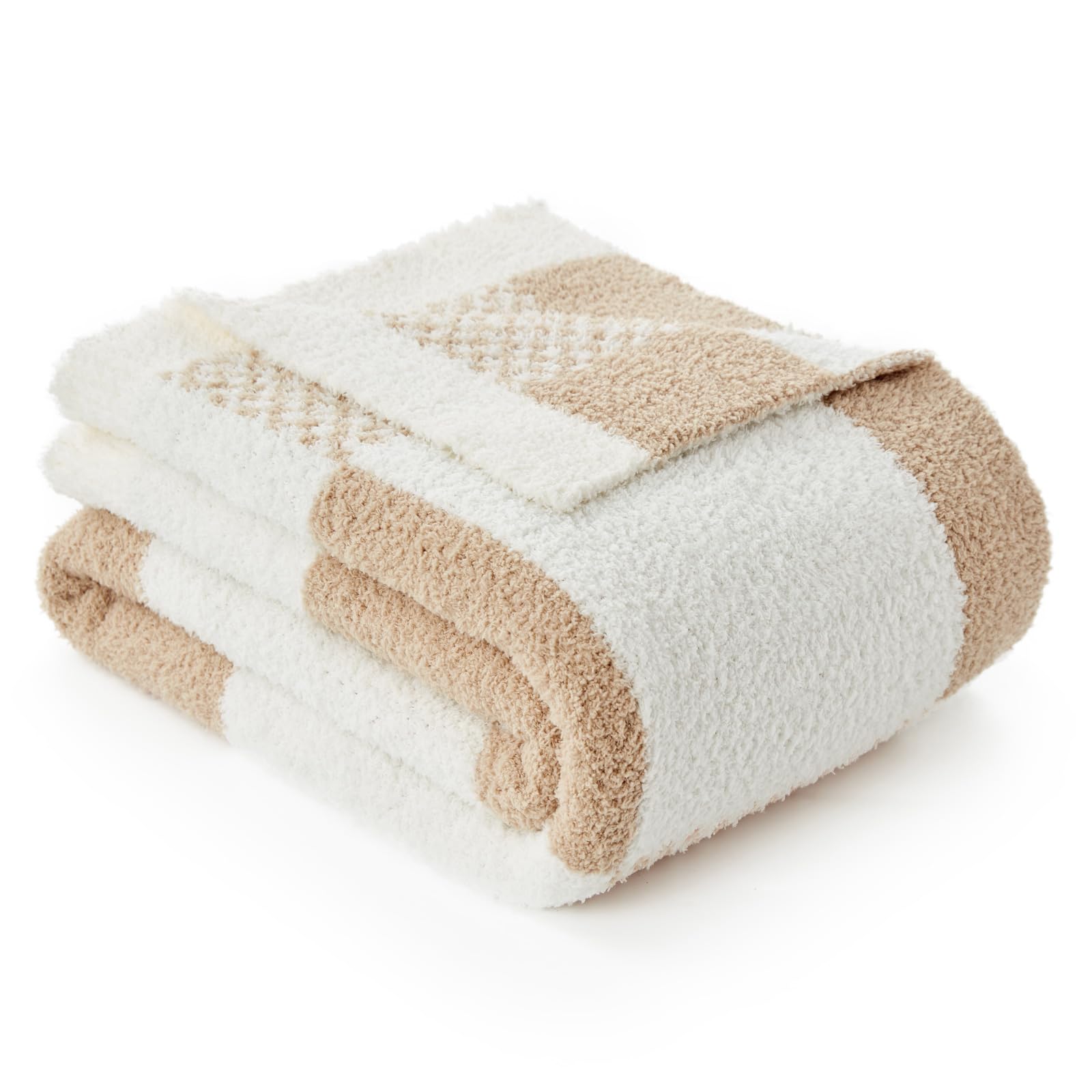 Checker Beige-Throw(50"x60")