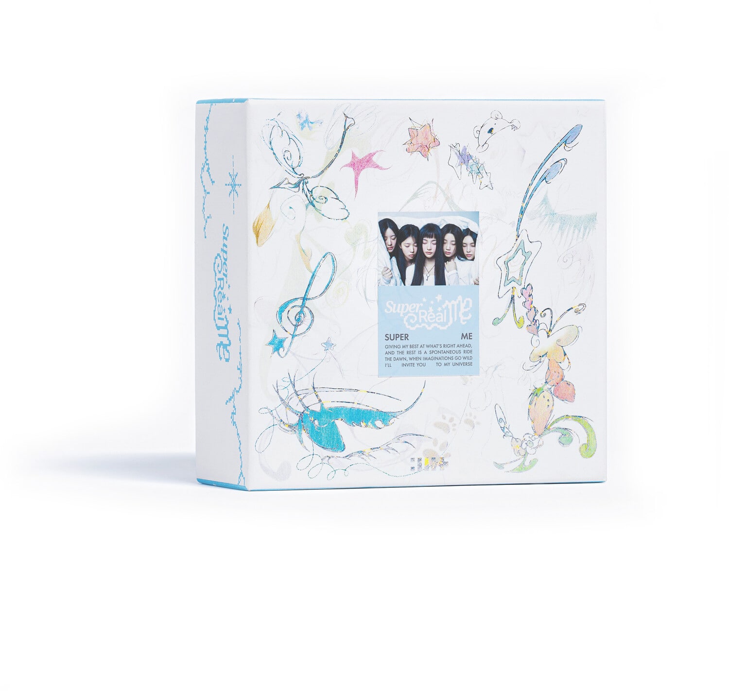 Illit ILLIT 1st Mini Album 'SUPER REAL ME' COMPACT DISCS [CD