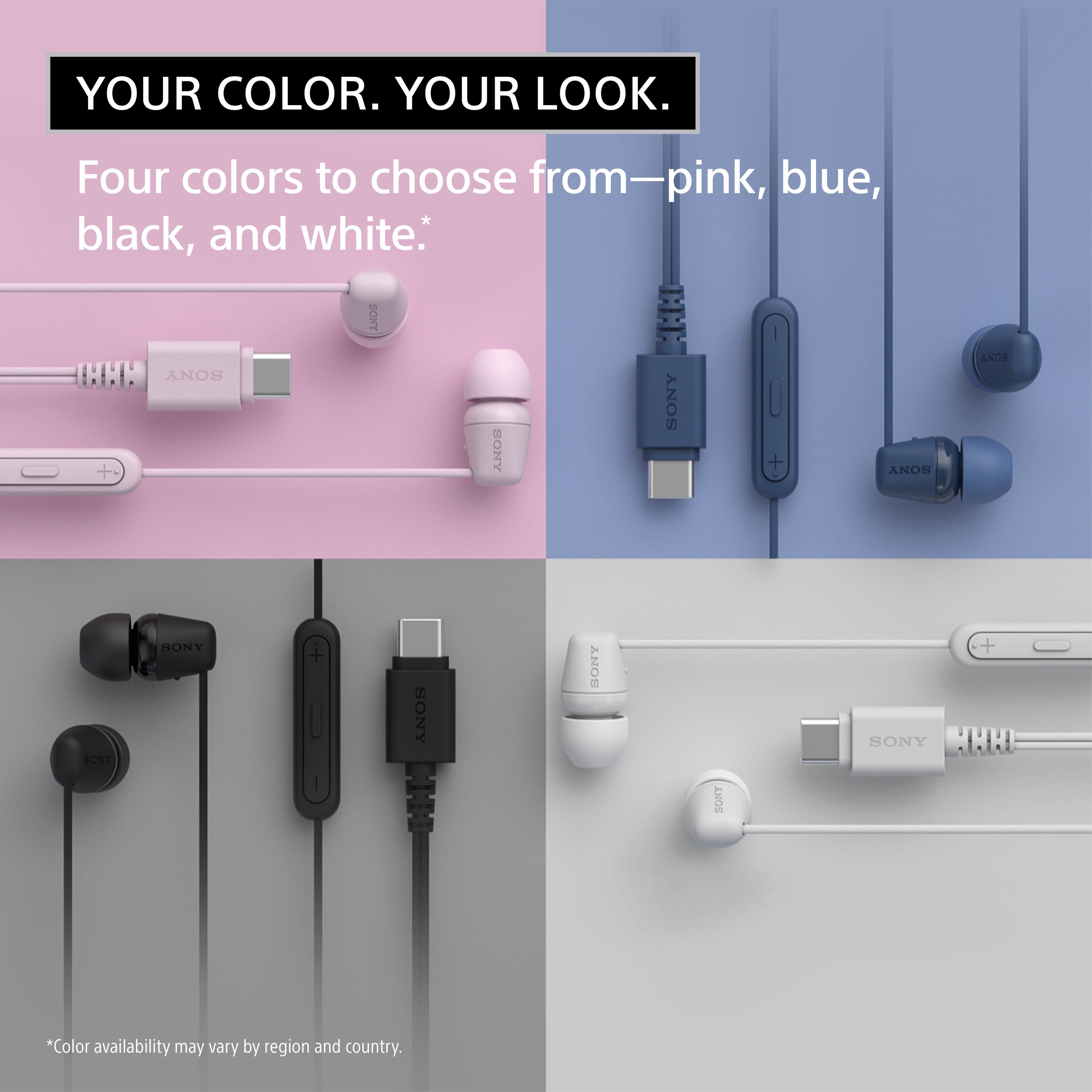 YOUR COLOR. YOUR LOOK.

Four colors to choose from—pink, blue, black, and white.*

*Color availability may vary by region and country.