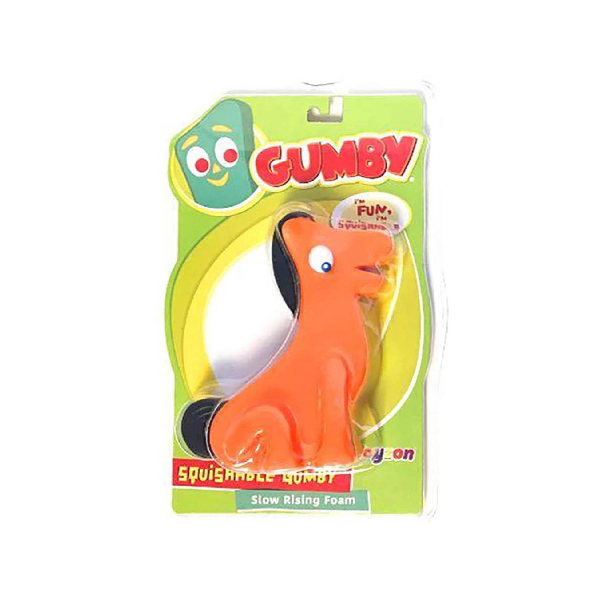 GUMBY  
FUN  
SQUISHABLE GUMBY  
Slow Rising Foam  
Squishy on