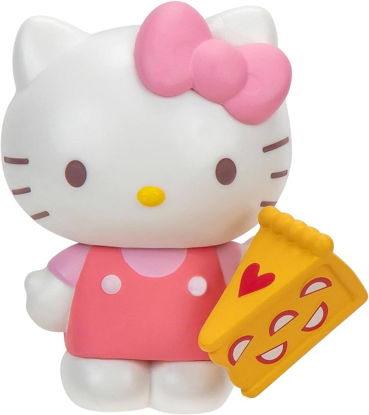 Alt View 3. Jazwares - Hello Kitty and Friends: Sweet and Salty Series 1 - Hello Kitty and Kuromi Figure 2 Pack.
