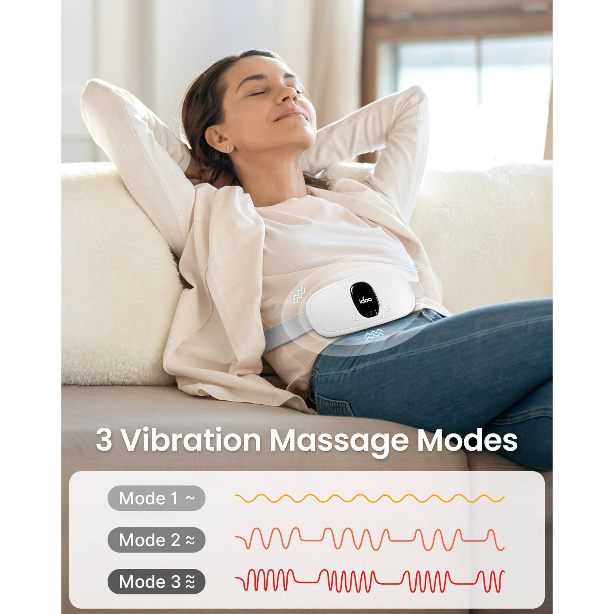 3 Vibration Massage Modes

Mode 1 ~

Mode 2 ~

Mode 3 ~