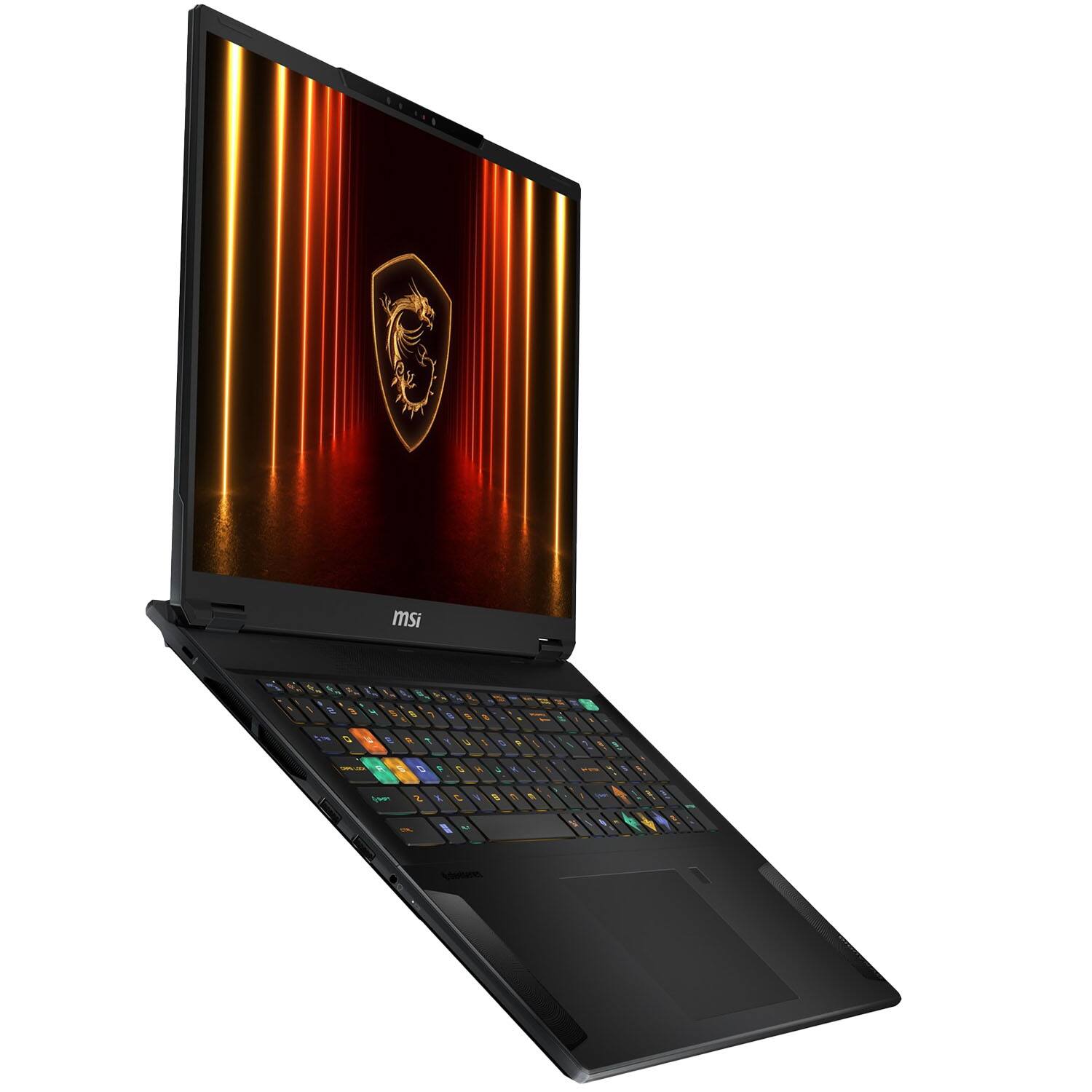 Alt View 7. MSI - MSI Stealth Laptop 18 4K (Intel Ultra 9- 275HX, 64GB DDR5, 4TB PCIe SSD, NVIDIA GeForce RTX 5090, Win 11 Pro) - Midnight Black.