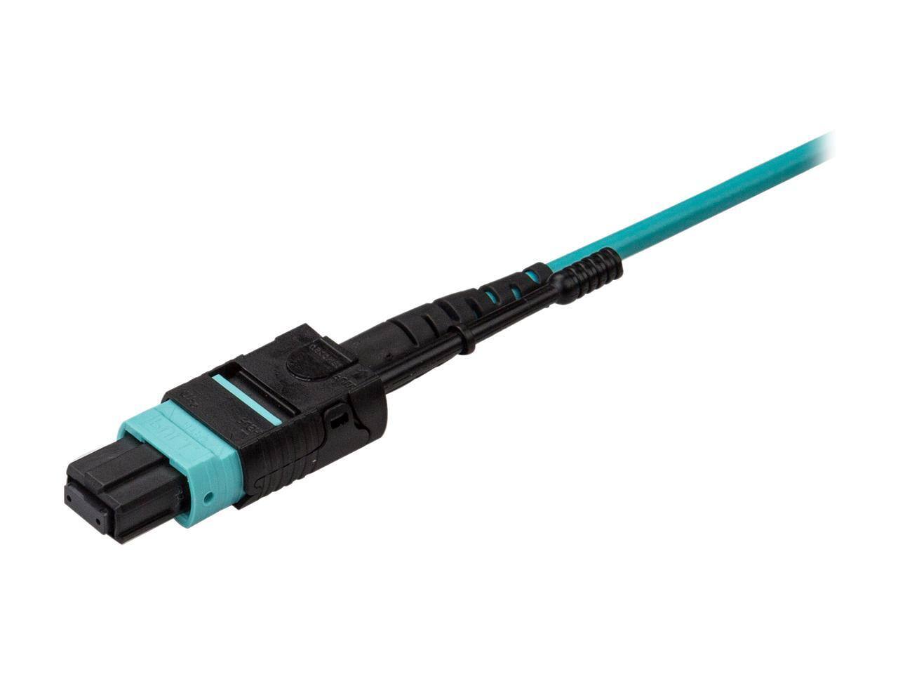 Alt View 1. StarTech.com - StarTech.com MPO8LCPL2M MTP-LC Breakout Cable, 2m OM3 40Gb Plenum Fiber.