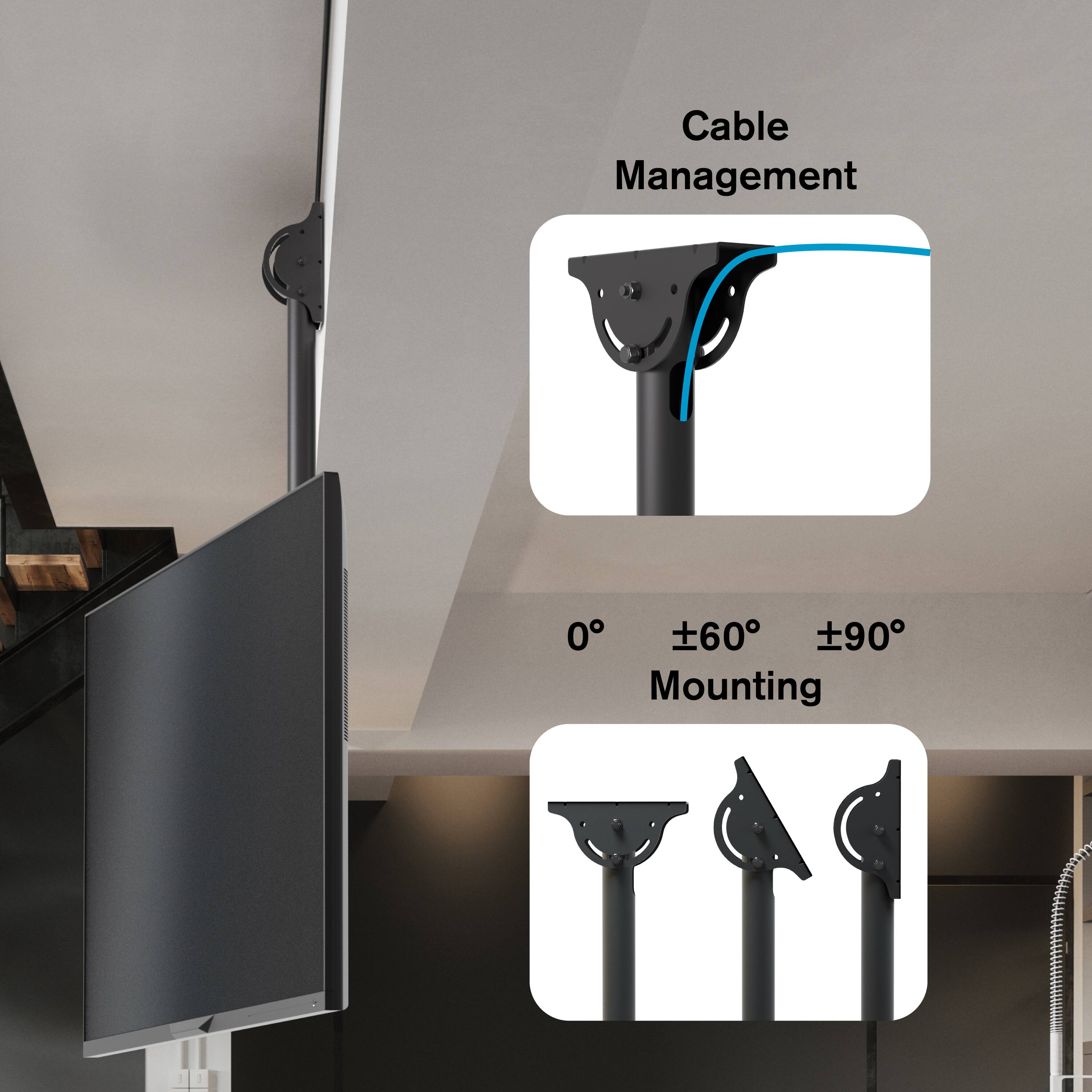 Cable Management

0° ±60° ±90° Mounting