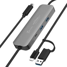 j5create - Wormhole Switch Display Sharing Hub - Space Gray