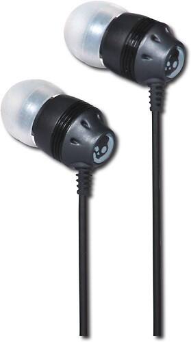 Angle Standard. Skullcandy - Ink'd Ear Bud Gaming Headphones with Built-In Microphone - Black.