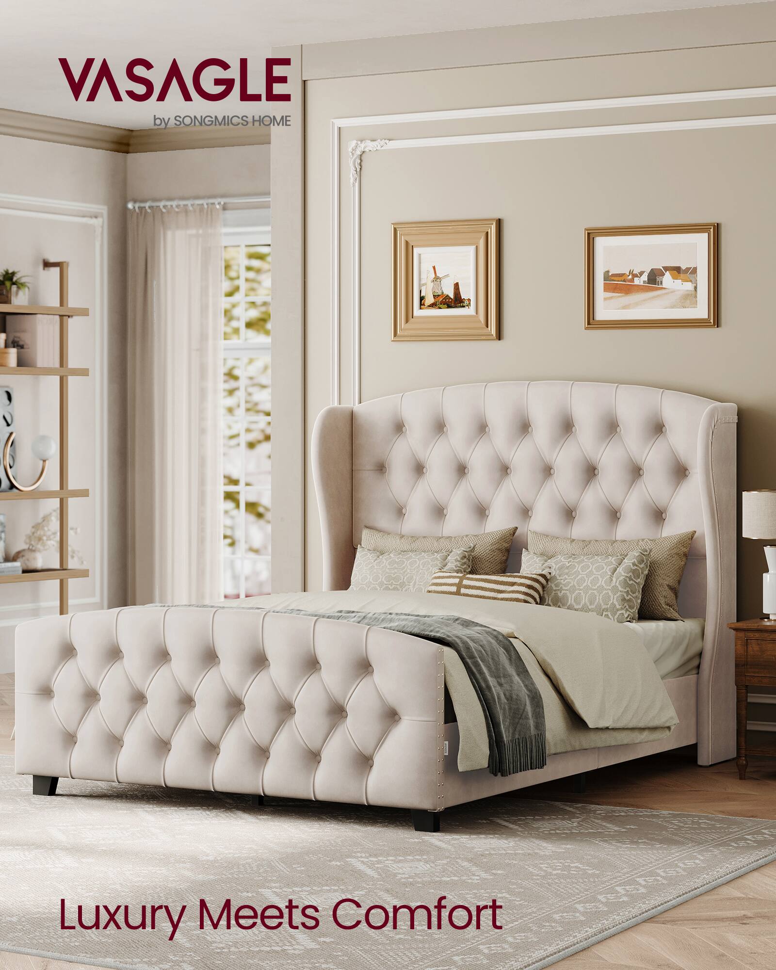 VASAGLE by SONGMICS HOME  
Luxury Meets Comfort