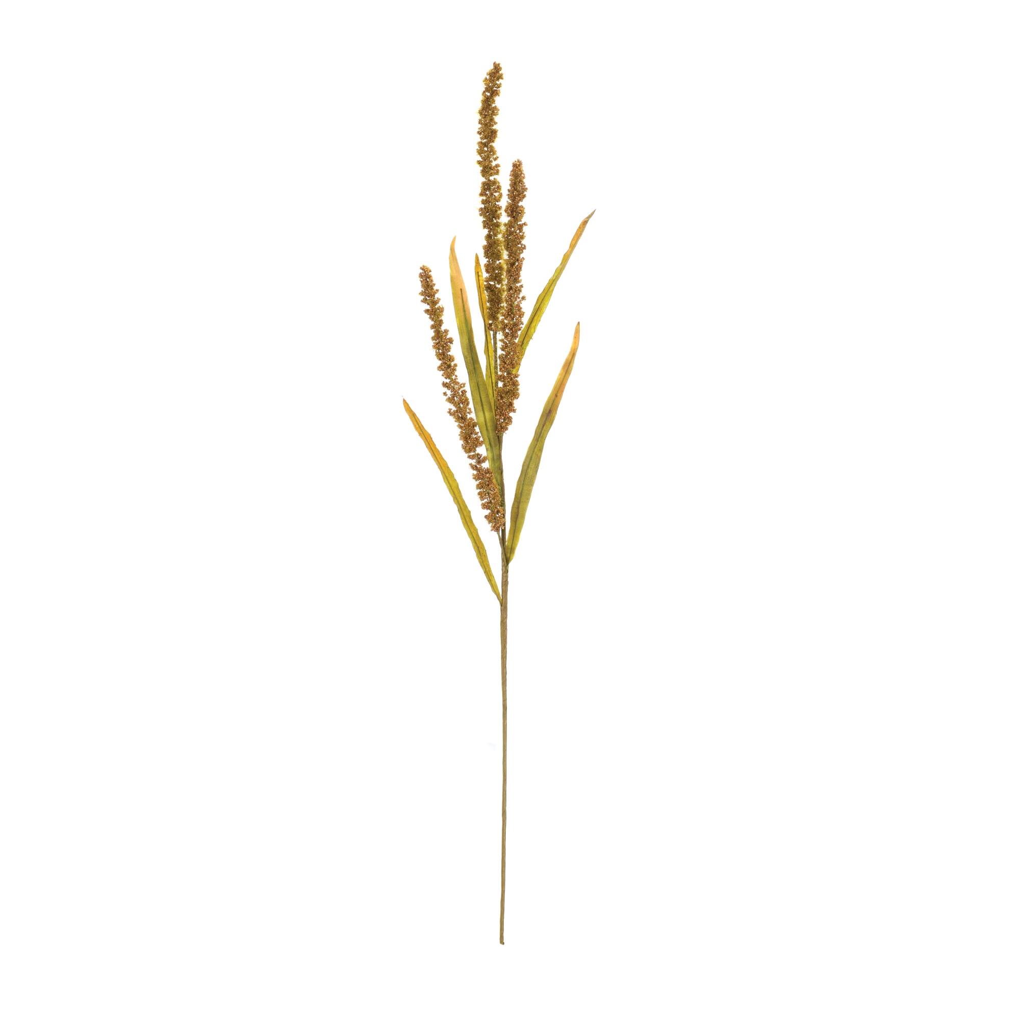 Angle. BreeBe - Seeded Harvest Spray (Set of 12) - Green, Brown.