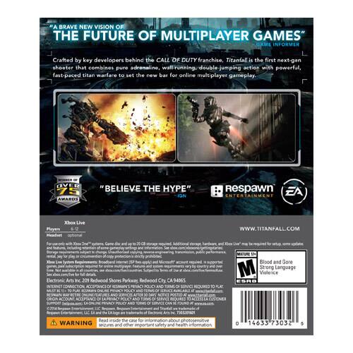 Titanfall (Xbox One) Titanfall (Xbox One) The Future of Multiplayer Games 