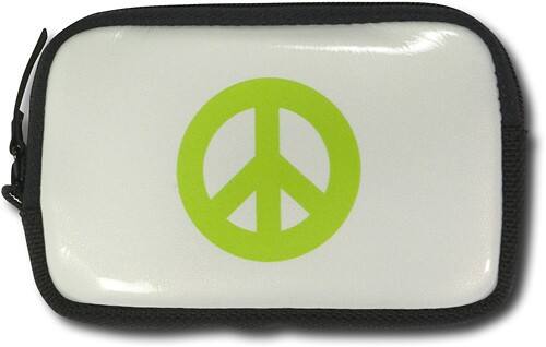 Front Standard. Acme Made - Cool Little Camera Case for Most Compact Digital Cameras - Beige/Green.