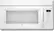 Front Standard. Whirlpool - 1.7 Cu. Ft. Over-the-Range Microwave - White-on-White.