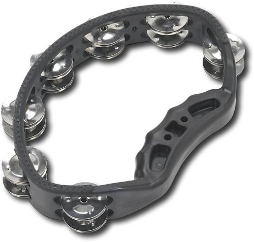 Front Standard. PDP - Hand Tambourine - Black.