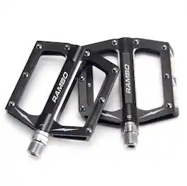 Rambo Bikes - Rambo Large Platform Anti-Slip Pedals - Black