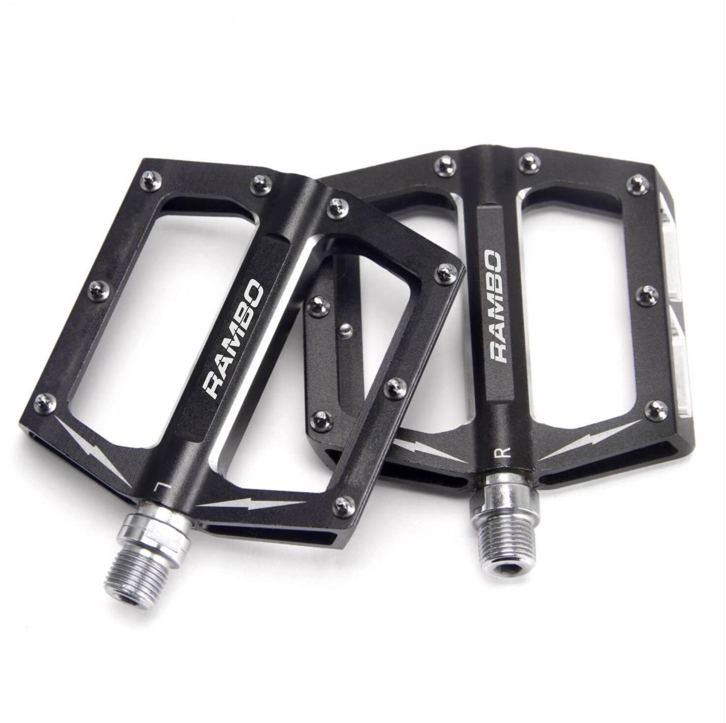 Rambo Bikes - Rambo Large Platform Anti-Slip Pedals - Black
