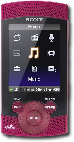  Sony - Walkman 8GB* MP3 Player - Red