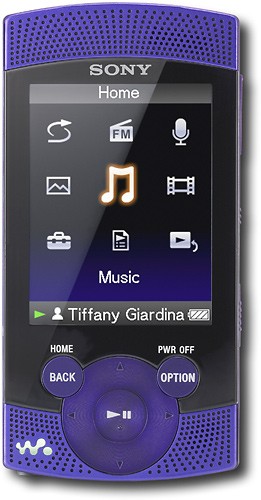  Sony - Walkman 8GB* MP3 Player - Violet