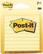 Front Standard. Post-it - 3" x 3" Notes (2-Pack) - Canary Yellow.
