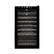 Front. Vinotemp - Butler Series 34-Bottle Wine Cooler - Black.