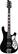 Front Standard. Schecter - Stargazer 6-String Full-Size Electric Guitar - Black.